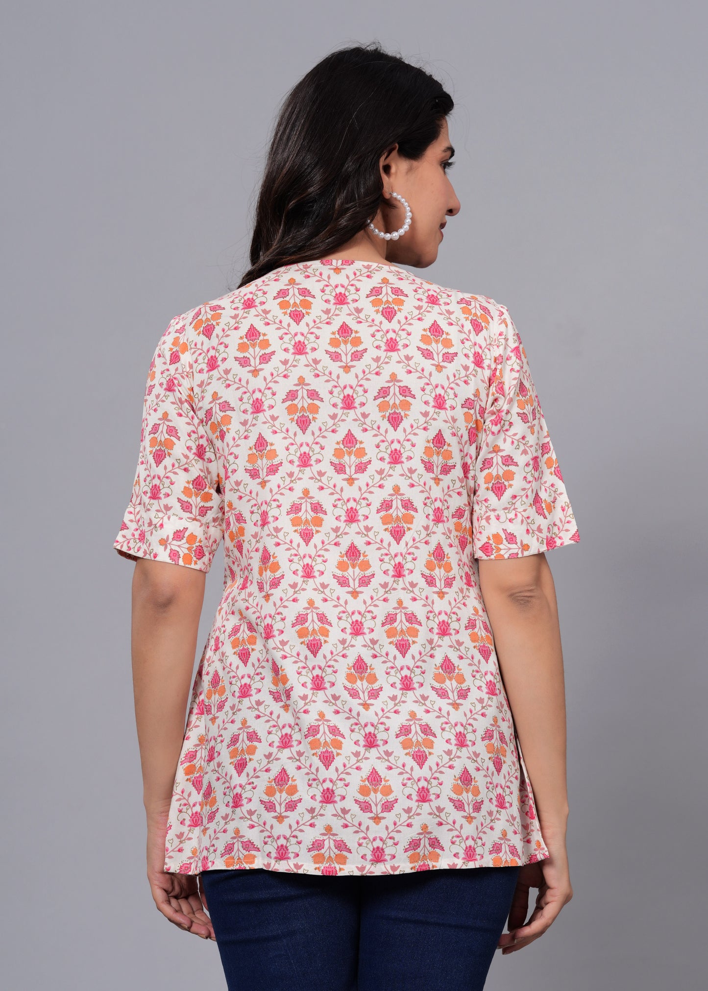 Off-White Regular A-Line Maternity Top