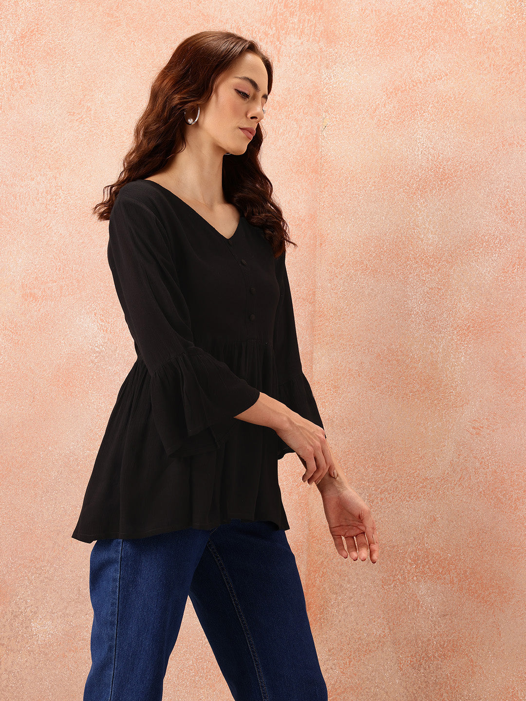 Black regular top