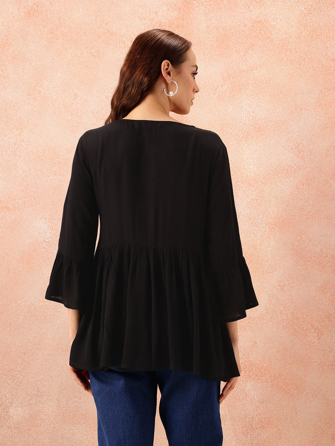 Black regular top